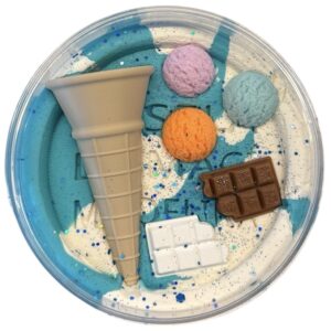 Modelína Čoko-zmrzlinková tyrkys, 270g