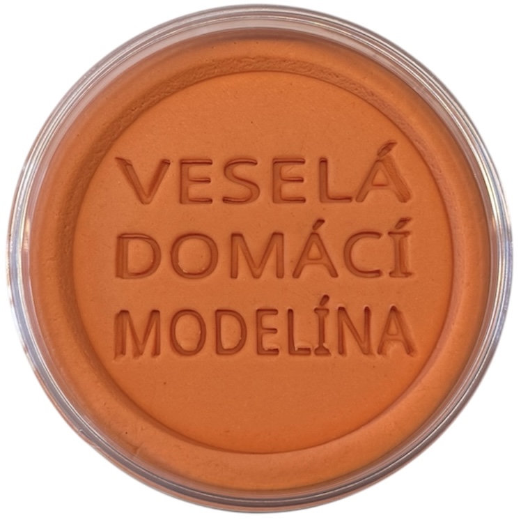 Basic oranžová modelína, 270g
