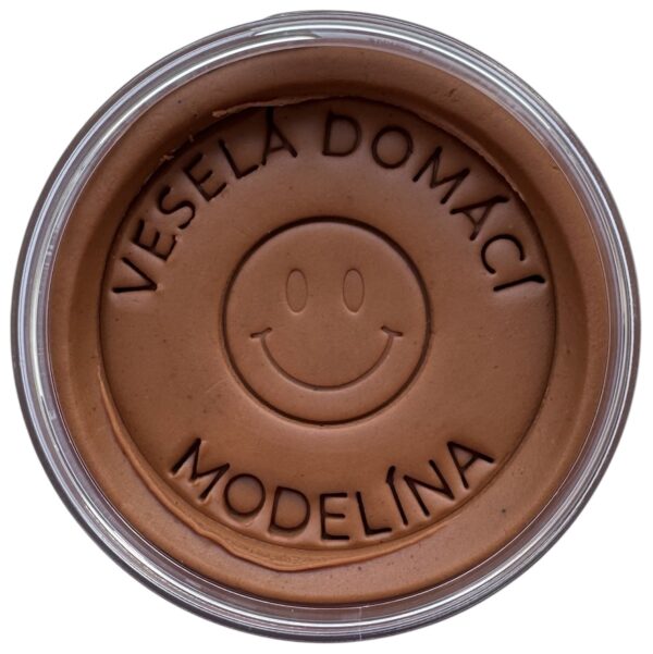 Basic hnědá modelína, 270g