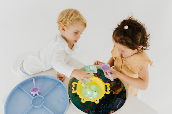 TRAY PLAY, senzorický třídící tác modrý - Image 8