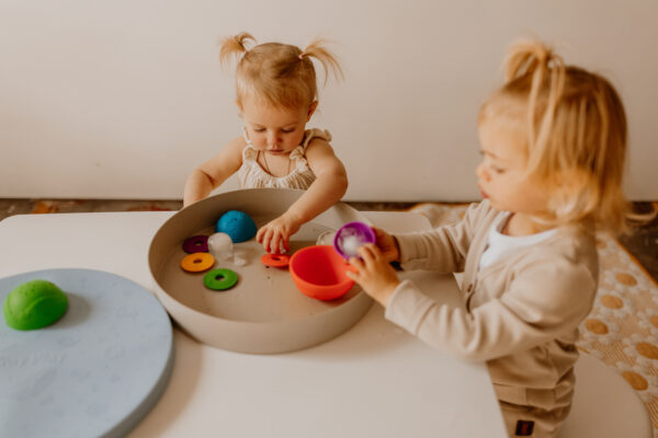 TRAY PLAY, senzorický třídící tác modrý - Image 6