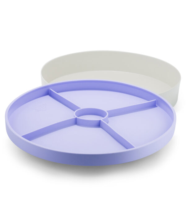 TRAY PLAY, senzorický třídící tác fialový - Image 2