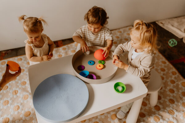 TRAY PLAY, senzorický třídící tác zelený - Image 5