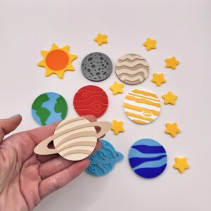 Sada miniatur Planety sluneční soustavy