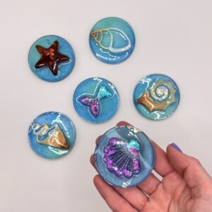 Mořská razítka, 6ks