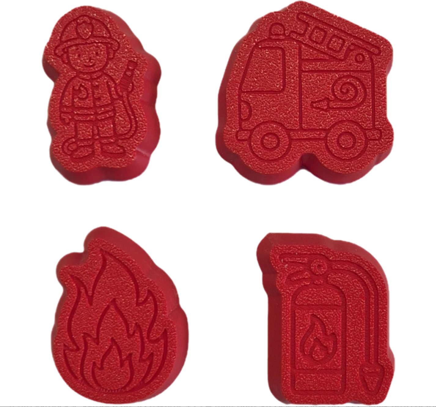 Set báboviček Hasiči, 4ks - Obrázek 2