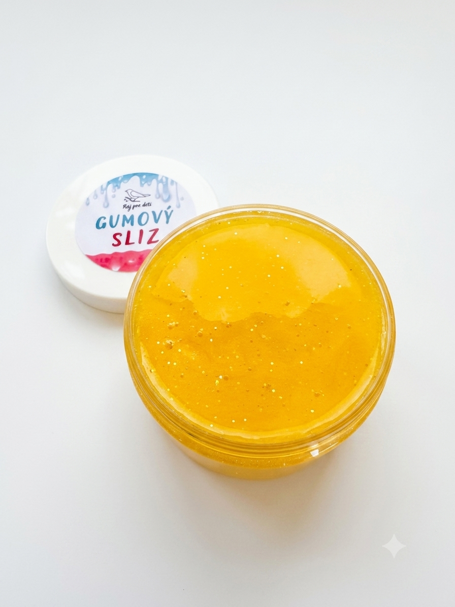 Gumový sliz žlutý, 150g