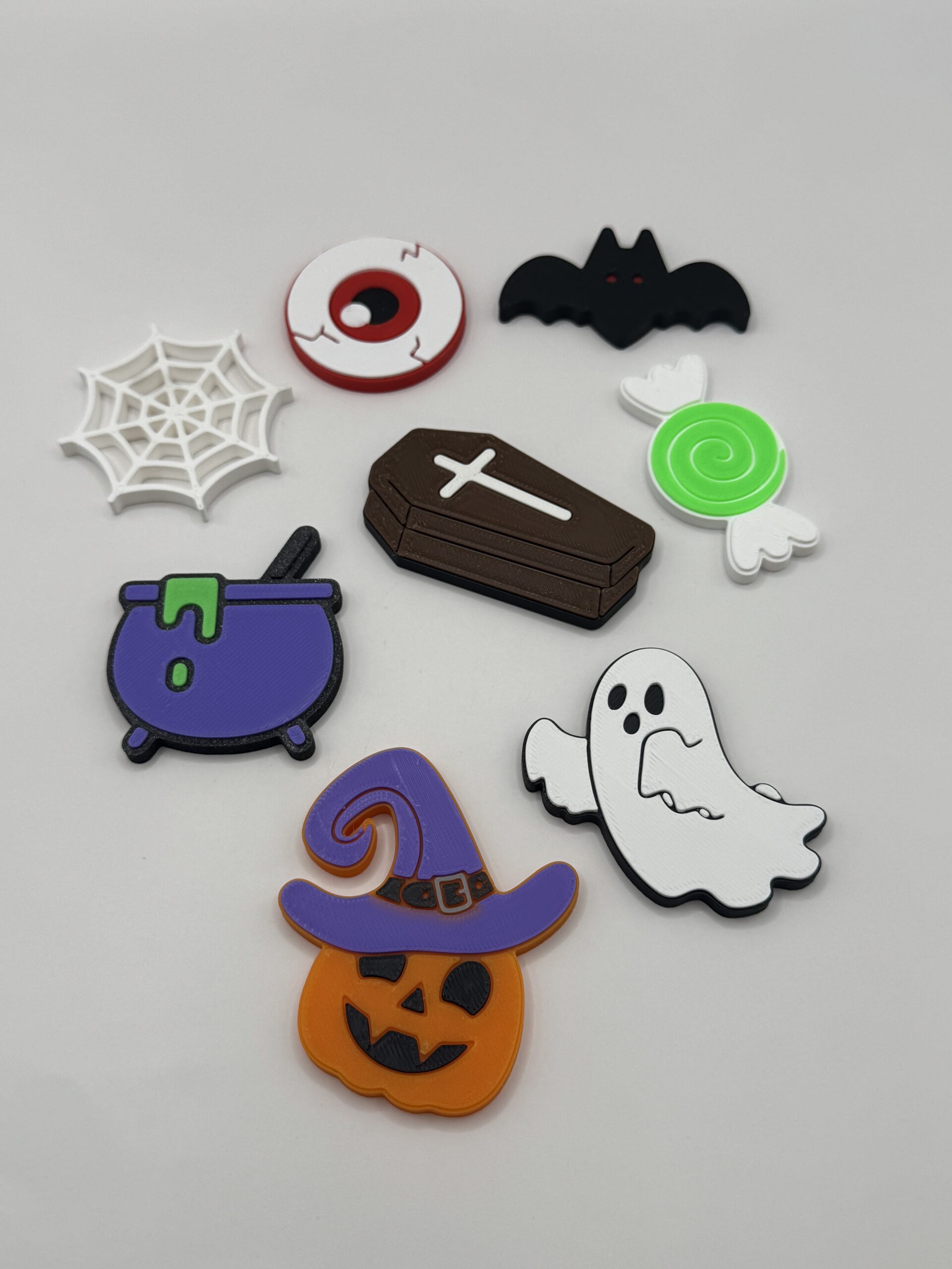 Sada miniatur Halloween, 8ks