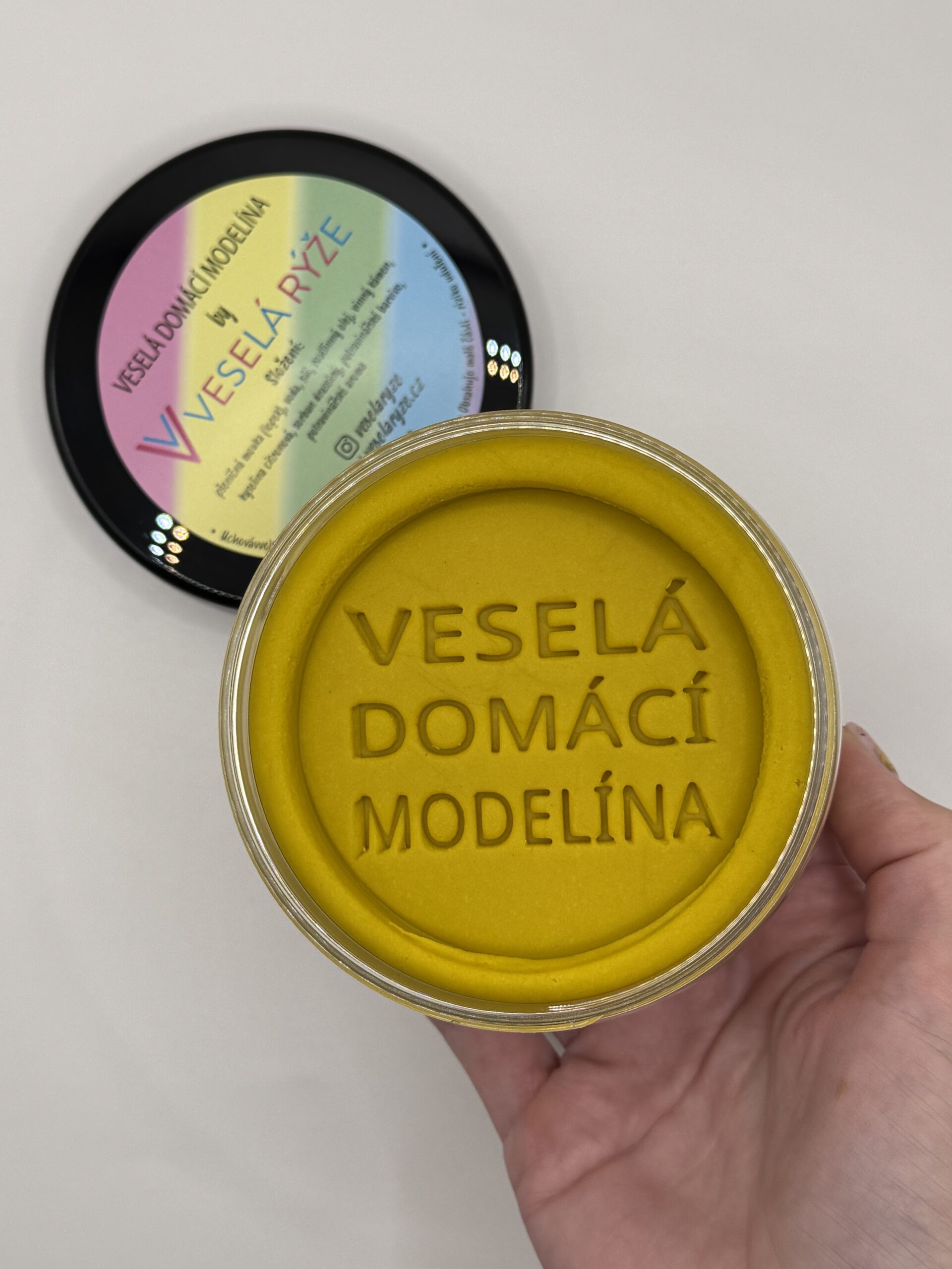 Basic hořčicová modelína, 270g - Obrázek 2