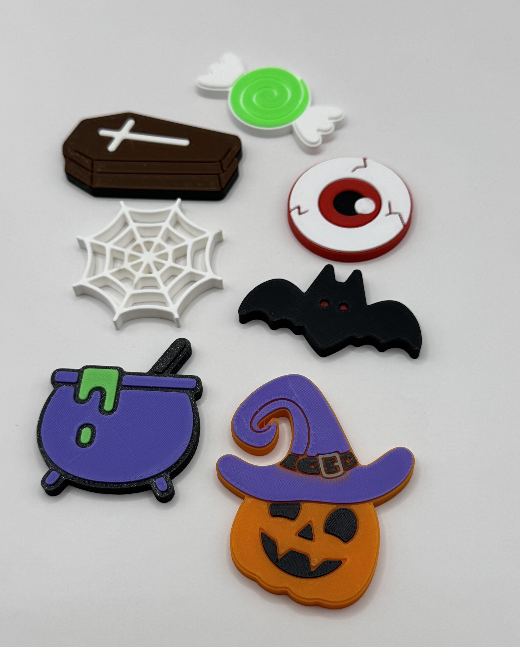Sada miniatur Halloween, 7ks