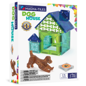 Magna-Tiles Magnetická stavebnice - Psí domeček