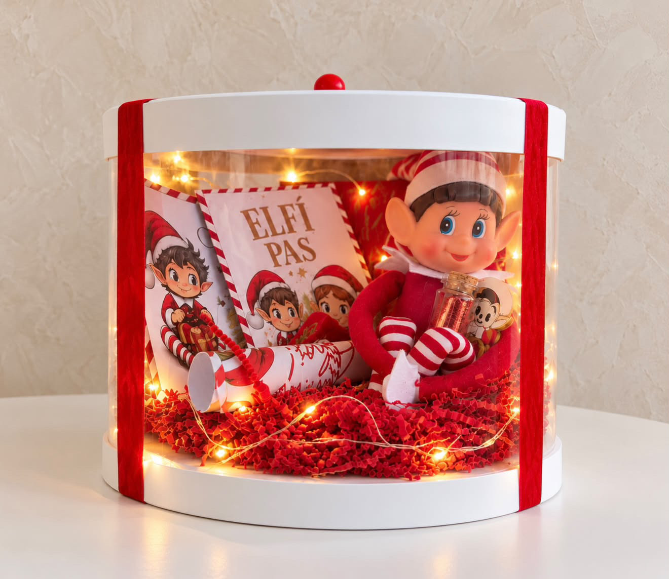 Vánoční Elf v boxu - Obrázek 2