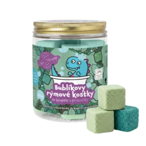Bublíkovy rýmové kostky do koupele s probiotiky, 180 g