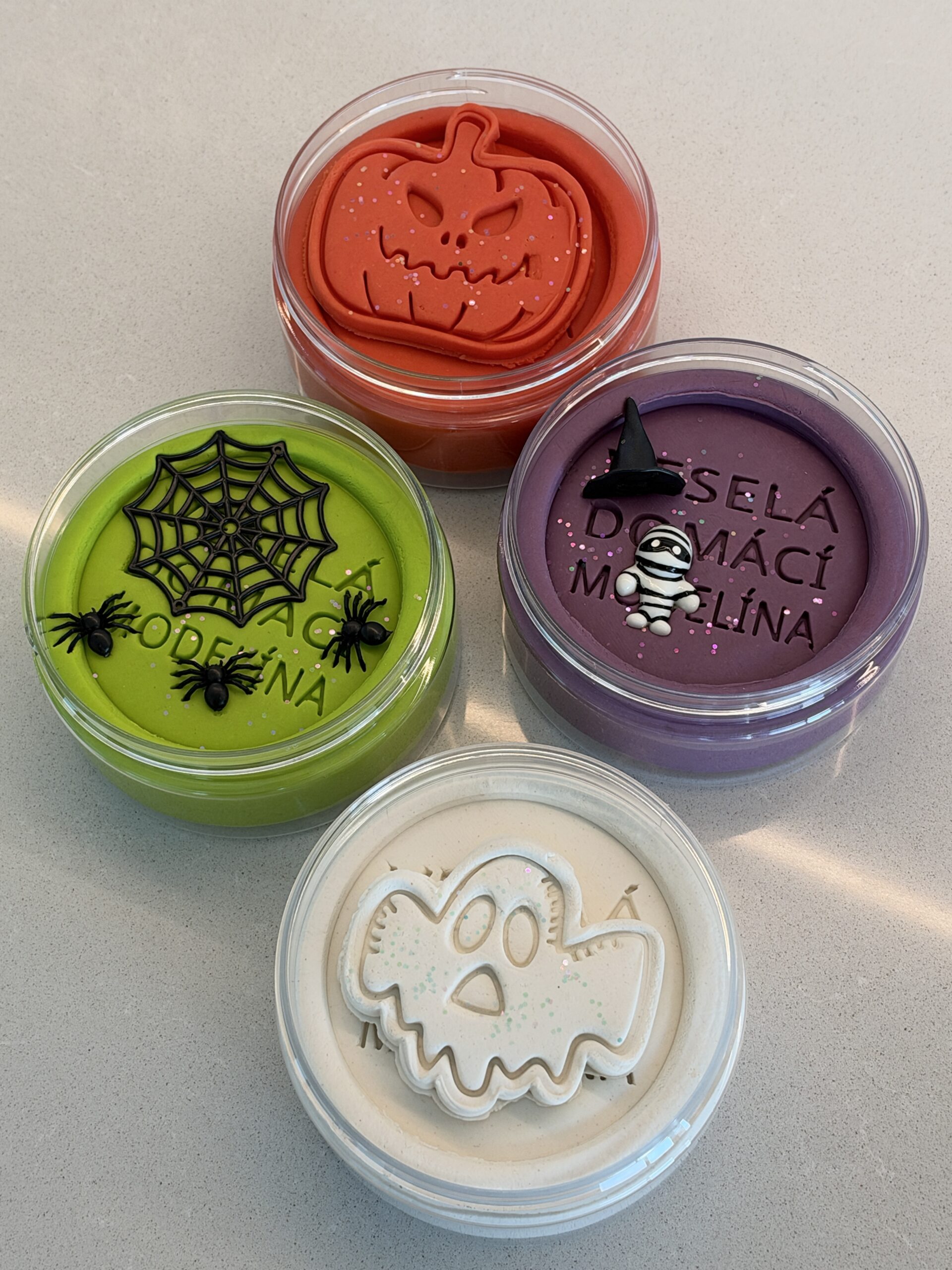 Set modelín do školky - Halloween, 1,2kg