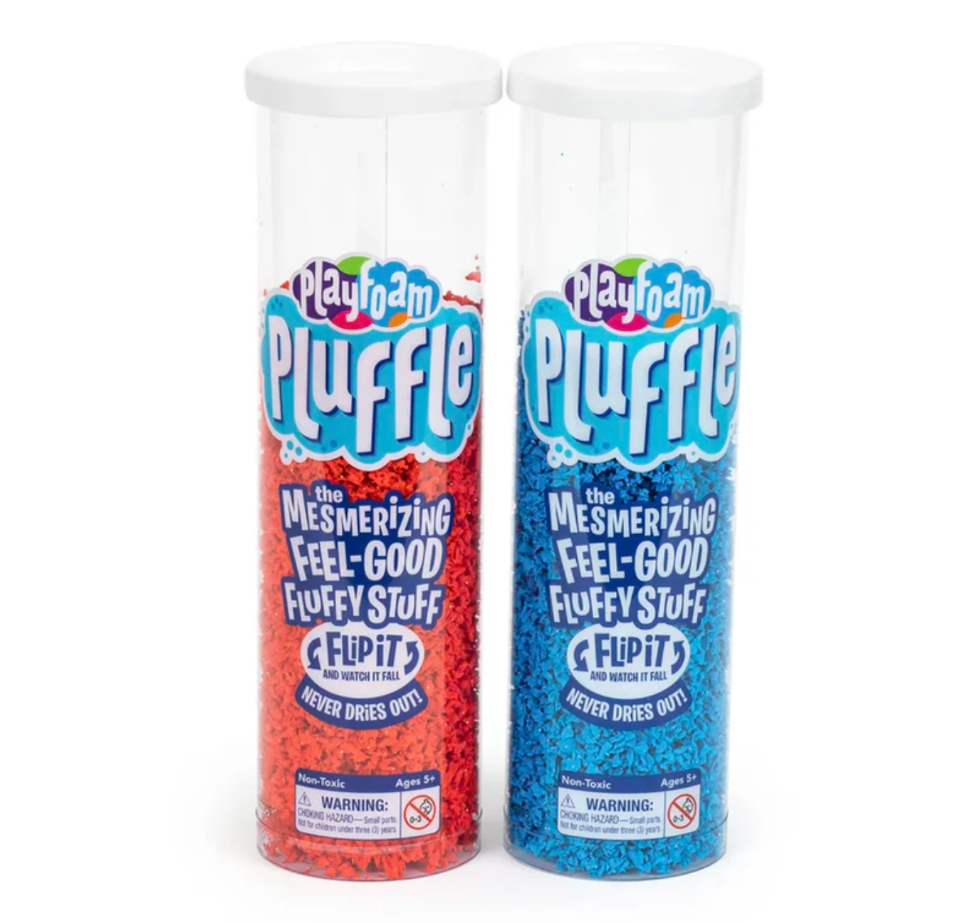 Playfoam - Pluffle červená a modrá 2 pack