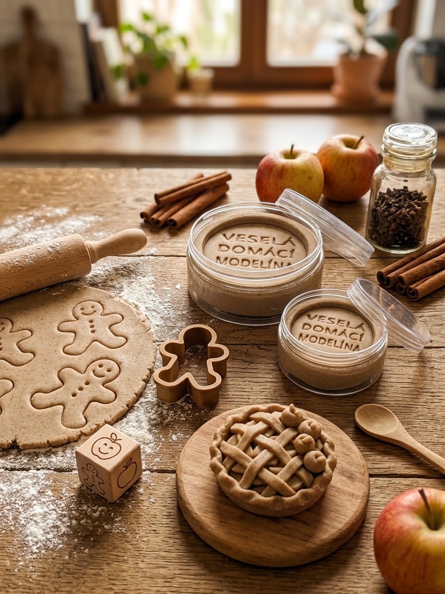 Basic skořicová modelína, 270g (s vůní skořice a vanilky)