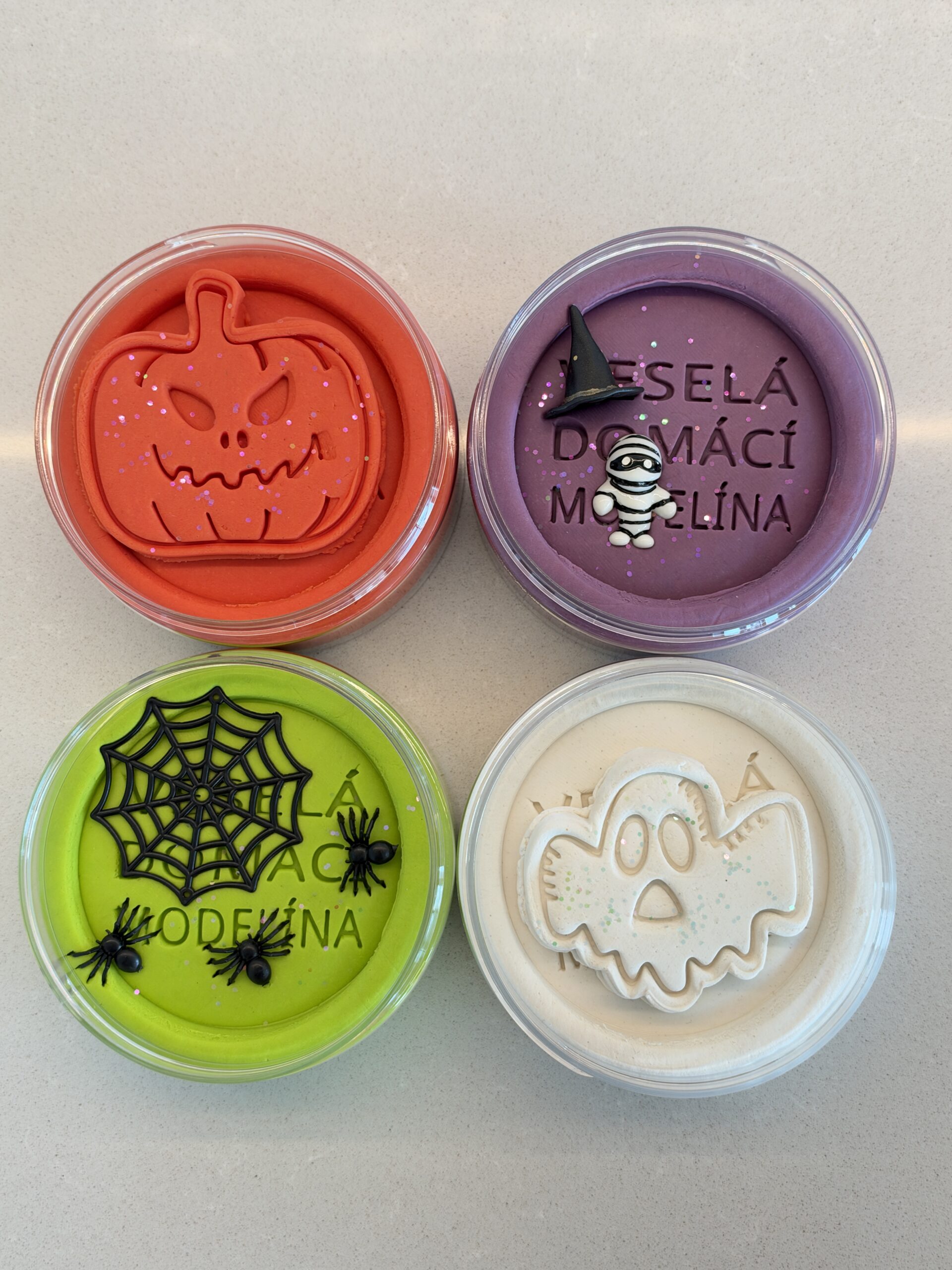 Set modelín do školky - Halloween, 1,2kg - Obrázek 2